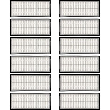 (12 Stück) HEPA-Filter für Roborock S7 S7+ S7 MaxV S7 MaxV Plus S7 MaxV Ultra S8 Pro Ultra S8 S8+, Roboter-Staubsauger-Filter-Zubehör-Kit, Ersatzteile 12 Filter (1/3)