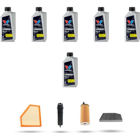 Kit tagliando 4 FILTRI e 6L OLIO compatibile con Bmw serie 3 (G20, G21,G80) 320d 140kw dal 2018 (1/5)