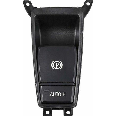 Botón de freno de mano de estacionamiento para BMW E70 X5 E71 E72 X6 61319148508 Negro (1/4)