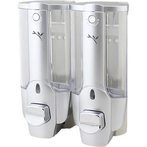 Distributeur de savon mural à pression pour gel douche, flacon de désinfectant pour les mains et autres produits ménagers (1/5)