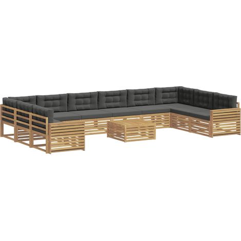 Sofa Sets Solid Acacia Wood vidaXL (1/5)