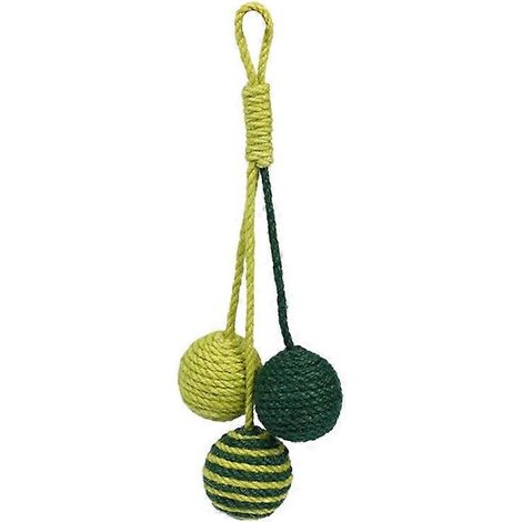 Kleines, buntes Katzenkauspielzeug, DIY, Bastel- und Künstlerbedarf, 3,3 cm, 3er-Pack, lustiges Spiel für Katzen.