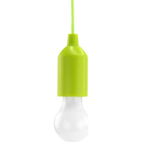 HyCell 1600-0175 Pull-Light PL LED (monocolore) Luce da campeggio 25 lm a batteria 50 g Verde (1/5)