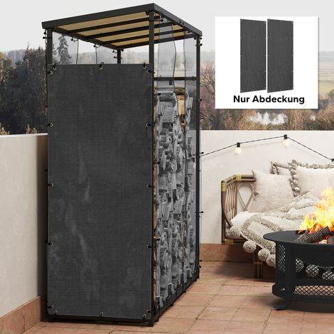 Étagère, en bois et tissu, imperméable, 148 x 62 cm, pour maison et usage quotidien, rangement ouvert, organisation maison