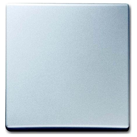 Busch-Jaeger Balancín para interruptor/pulsador, 1 vez plata aluminio - Allwetter 44® (IP44) (2106-33), 2CKA001731A1963