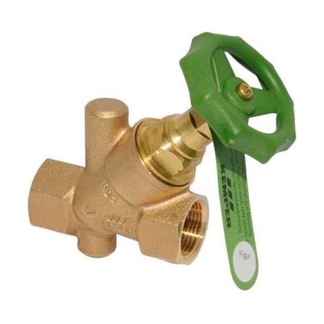Sonderangebot KEMPER-Standard Freistromventil Absperrventil DN40 1 1/2" IG o. Entleerung 1910004000