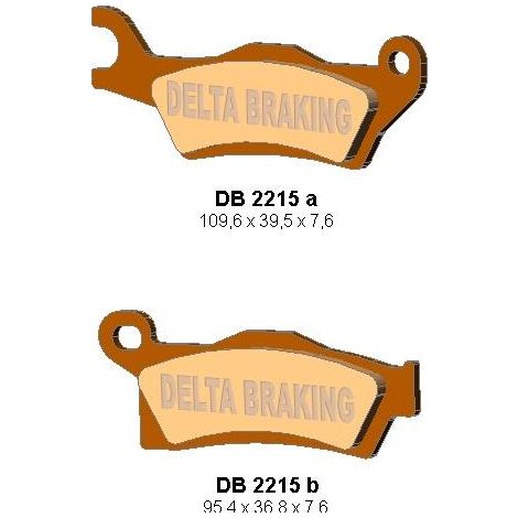 Pastillas de freno Delta CAN-AM para ATV Outlander Renegade 1000 850 800 650 500