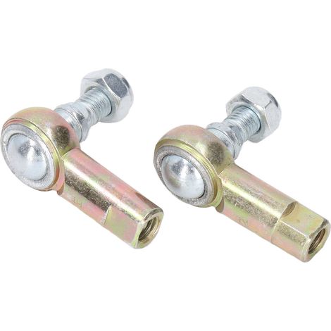 Lot de 2 rotules de direction 8 mm en alliage d'acier universelles pour 110cc quad moto cross ATV kart (1/5)