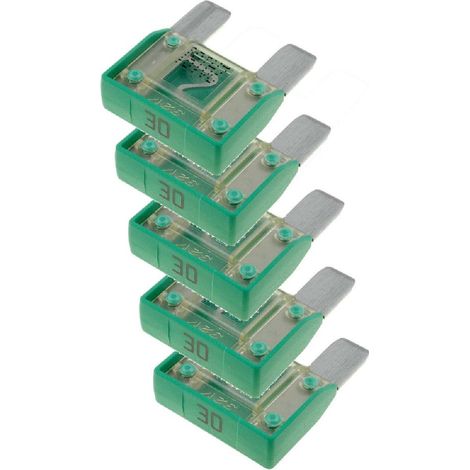 5x Maxi Fusibles 30A 29mm MAXIVAL
