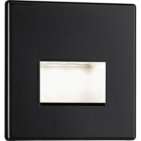 Paulmann 93094 Wand EBL Edge Lampada da incasso a parete a LED LED (monocolore) Nero (opaco) (1/5)