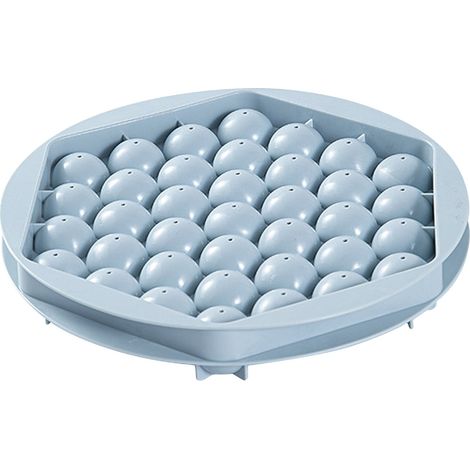 Moule À Glace Sphérique - Moule À Cubes Ronds Hexagonaux Avec Couvercle - Pour Congélateur - Idéal Pour Whisky Cocktail Café Thé - 1 Pièce (1/5)