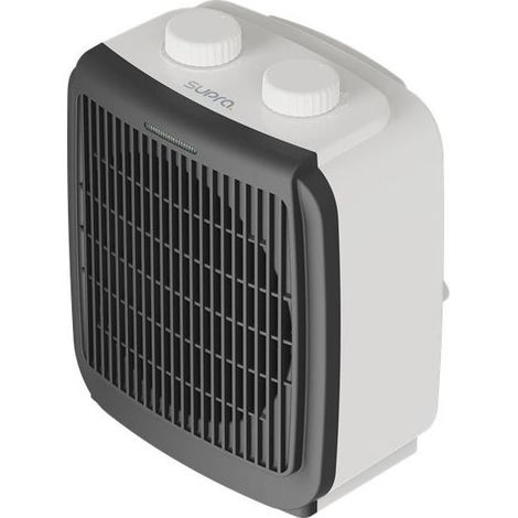 Radiateur soufflant blanc 1000/2000W IP21 position verticale SUPRA SOUFFLEONEO FR9016810B chauffage d'appoint (1/4)