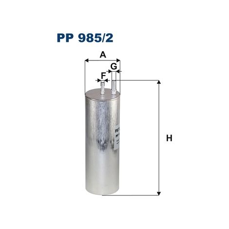 Kraftstofffilter PP985/2 Filtron