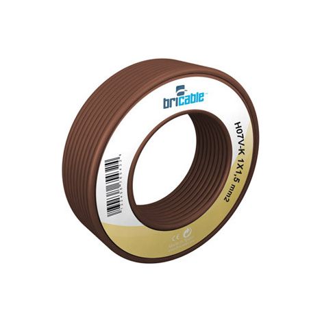 CAVO LINEA FLESSIBILE MARRONE H07V-K R/10M - 1,5