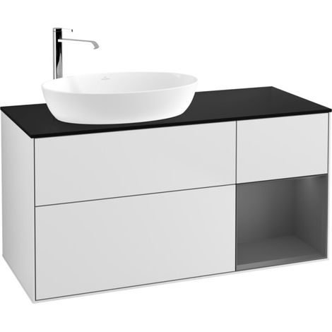 Villeroy & Boch F932GKMT Meuble sous-lavabo Finion F93 (1/2)