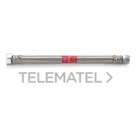 Flexible tucai taq-super hg-1/2 600 mm acero inoxidable 16 bar