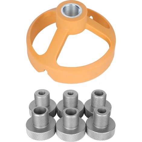 Guide De Perçage Vertical Pour Bois - Douilles Acier 5 6 7 8 9 10 Mm - Pour Assemblage Par Tenons - Lot De 1 (1/5)