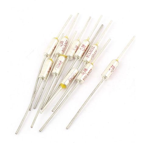 10 pcs RY TF 92 Celsius degrés fusible thermique de coupure AC 250V 10A