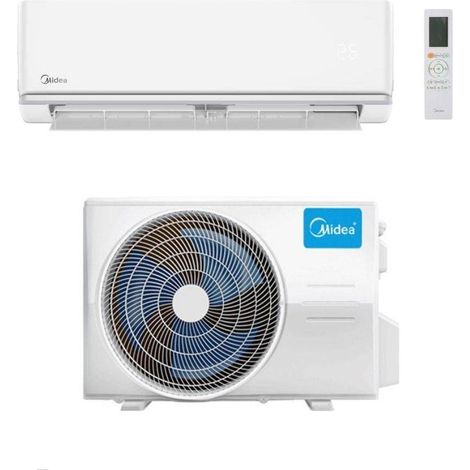 Midea Climatiseur Climatiseur Monosplit Inverter série Elegance 18000 btu MSAGSCU-18HRFN8 Wi-Fi R-32 Classe A++