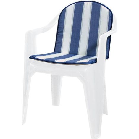 CUSCINO SCHIENALE BASSO DOUBLE RIGATO BLU GEMITEX PZ 8 (1/2)