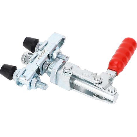 Etau à pousser tirer double tête 39mm course 136kg force de serrage étrier à dégagement rapide pour soudure façonnage (1/5)