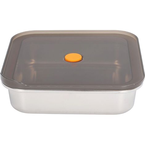 Boîte de conservation alimentaire en acier inoxydable, boîte bento avec couvercle (1/5)