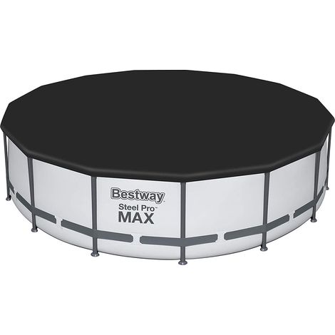 58038 Bâche 4 Saisons pour Piscine Hors Sol Ronde Diamètre 457 cm ou 460 cm (1/5)