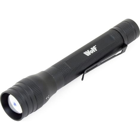 Wolf Pilot Professional Pocket Torch, Camping & Outdoor, 1W LED 120 Lumens, IP44 (1/4)