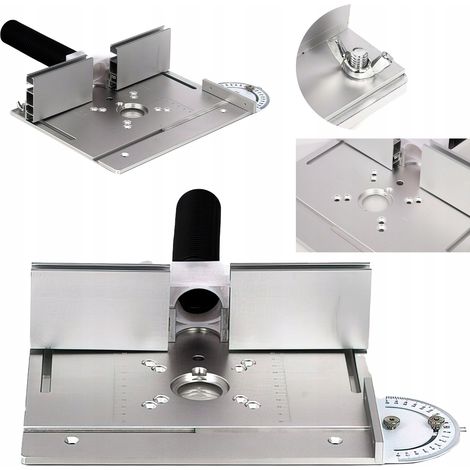 Placa de aluminio para fresadora con soporte Kraft&Dele (1/5)