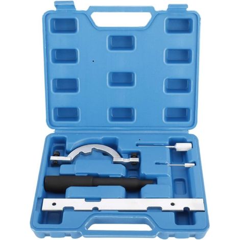 Kit di attrezzi per fasatura e bloccaggio, catena di distribuzione con attrezzo di bloccaggio albero compatibile con Opel Astra Corsa Agila 1.0 1.2 1.4