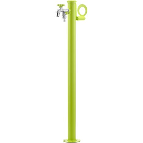 Fontana da Giardino con Doppio Rubinetto Belfer 42/SRR Verde Acido (1/5)