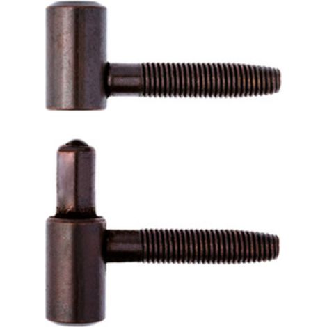 CERNIERA ANUBA ACCIAIO BRONZATO D 16 MM Q.TA 50