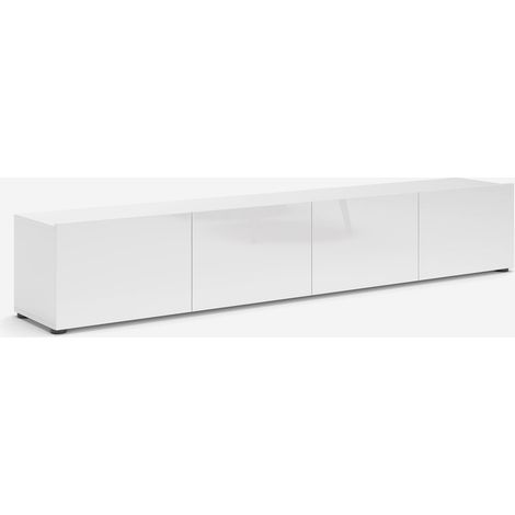 Mueble TV lowboard para salón con 4 puertas abatibles Mister (1/5)
