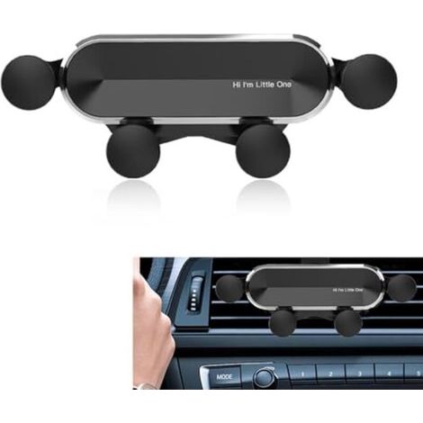 Support de téléphone avec protection en silicone, verrouillage automatique pour la fixation et le déverrouillage, et conception portable silencieuse, convient à la plupart des voitures et camions. (1/2)