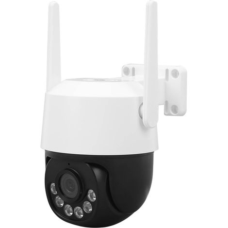 WLAN-Überwachungskamera für den Außenbereich in HD-Qualität, Nachtsicht, drahtlose Sicherheitskamera mit Netzwerkmonitor, 110–240 V EU-Netzteil (1/5)