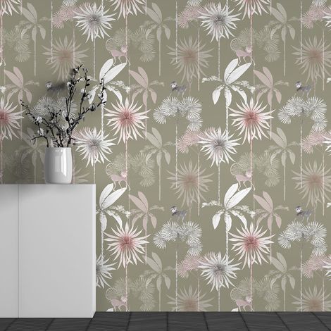 Papier peint panoramique - Motif Fleurs - 130 cm x 81 cm (1/3)