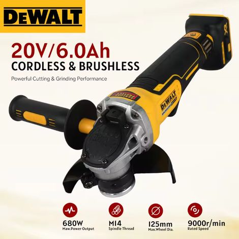 Akku-Winkelschleifer 18V DEWALT DCG405 Scheibe 125mm bürstenloser Motor (1/5)