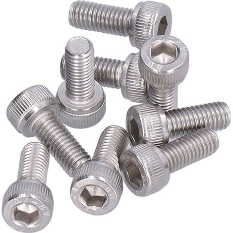 Kit de 30 vis à tête creuse M5 A2-70 pour la maintenance et la réparation (M5x12). (1/5)