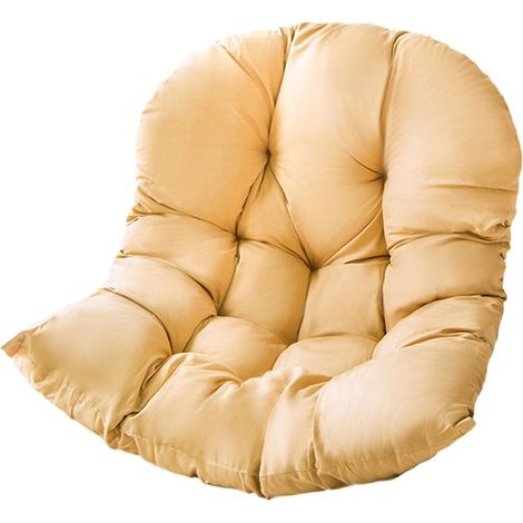 MINKUROW Cojín colgante para hamaca de huevo, suave, impermeable, grueso, cojín para asiento de nido, cojín para cesta colgante, cojines para silla columpio, apto para interiores y exteriores, color c (1/5)