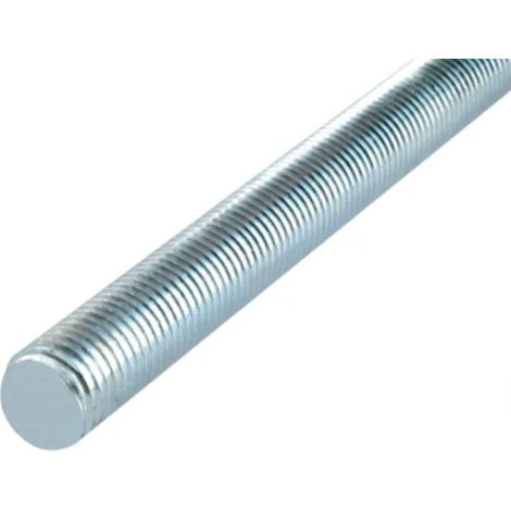 8 PEZZI - BARRETTE FILETTATE ZINCATE - M5 30MM