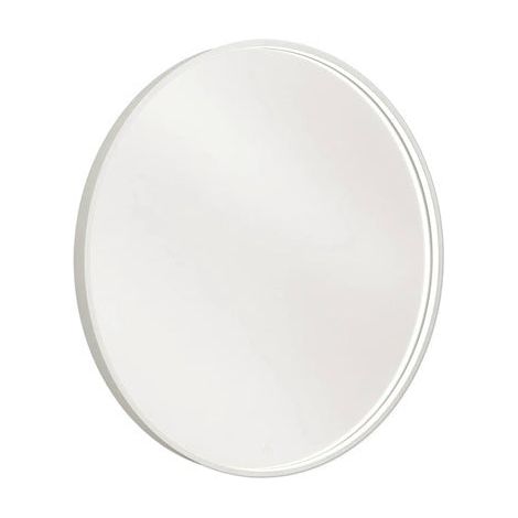 [NEUWERTIG] B-Ware Badspiegel Lichtspiegel Rahmenspiegel Badmobil Spiegel Rund ø60cm Weiß Sensor (1/2)