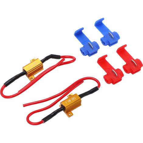 Deux jeux de résistances LED : décodage précis et efficace, compact et portable, résistant à la corrosion et facile à utiliser. (1/5)