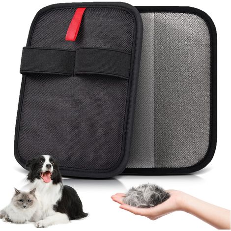 Gant électrostatique réutilisable anti-poils animaux pour vêtements meubles tapis sièges voiture (1/4)