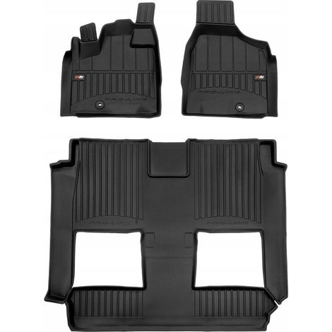 Tapis en caoutchouc Dodge Grand Caravan V 2007-2020 3D TROUGH (1/5)