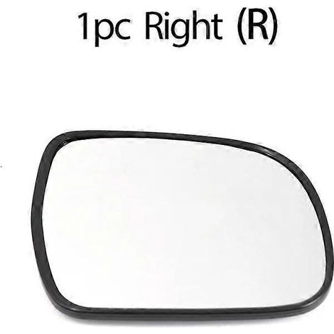 Beheizbares Außenspiegelglas für Lexus RX300, RX330, 350, 400h (2003–2008) und Toyota Hilux/Vigo (2005–2015) – 1 Stück, rechts