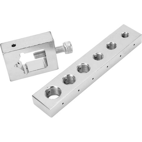 Kit d'écrous et de fil de sécurité en acier au carbone haute dureté, gabarit de perçage de précision, dimensions métriques