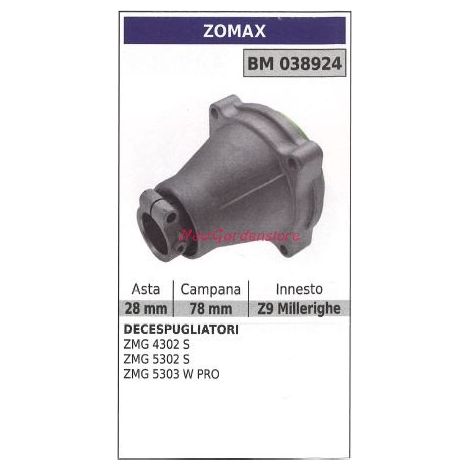 Gruppo frizione ZOMAX decespugliatore ZMG 4302S 038924