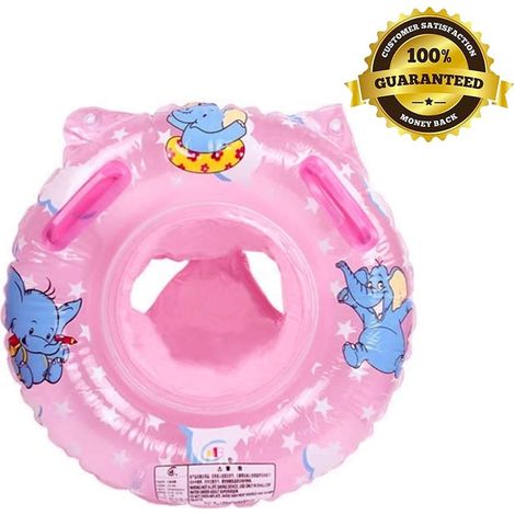 MINKUROW Anillo De Natación Inflable Para Bebé, Anillo De Natación Para Bebé Con Asiento De Baño, Entrenador De Natación Para Bebé, Neumático De Natación Para Bebé, Neumático De Natación Inflable Para (1/5)