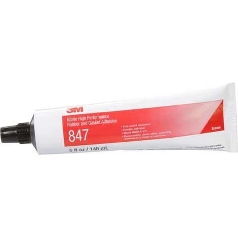 Adesivo gomma e guarnizioni alte prestazioni 847 150 ml'Marrone 3M 7000079818 (1/2)