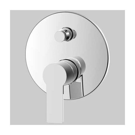 MONOCOMANDO DOCCIA INCASSO CON DEVIATORE SERIE 3000 - Dm 35 cromo